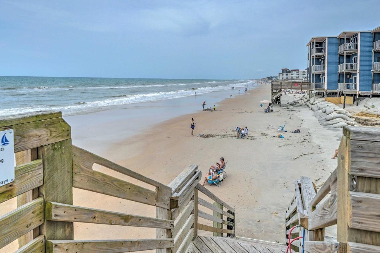 Convenient Retreat With Balcony And Ocean Views! Apartman North Topsail Beach Kültér fotó